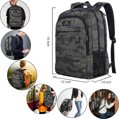 MATEIN 17.3 Inch Computer Backpack, Extra Large TSA Friendly Travel Laptop - Image 8