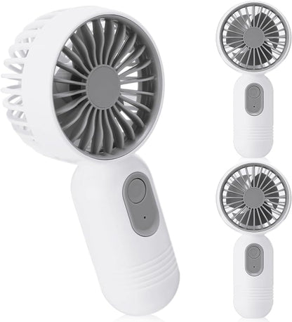 Rossesay 3 Pcs Mini Portable Fan Bulk Cute Handheld Lightweight Small Little by Rossesay