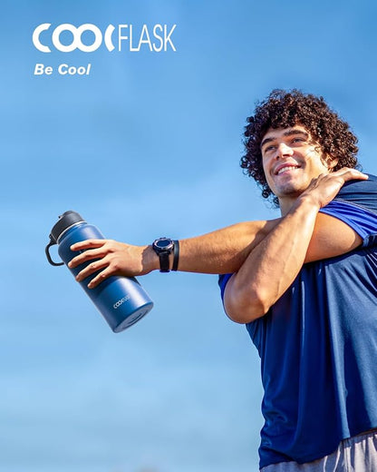 Coolflask Water Bottle 32 oz Insulated - Image 6