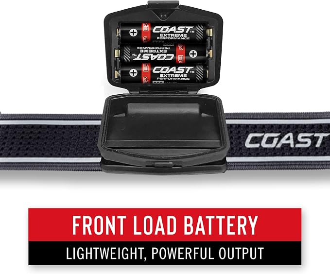 COAST FL75R Rechargeable 530 Lumen Dual Color Focusing LED Headlamp - Image 9