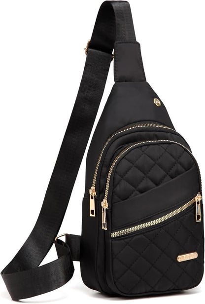 AOSTIHOT Small Sling Backpack for Women, Chest Bag Daypack Crossbody for Travel by sports