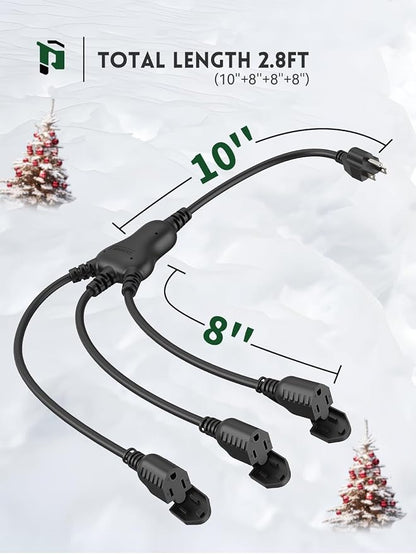 PLUGTUL Outdoor Extension Cord - Image 4