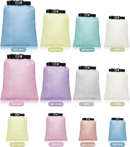 Shappy 6/12 Pcs Waterproof Dry Bags, Lightweight Outdoor Waterproof Dry Stuff - Image 3
