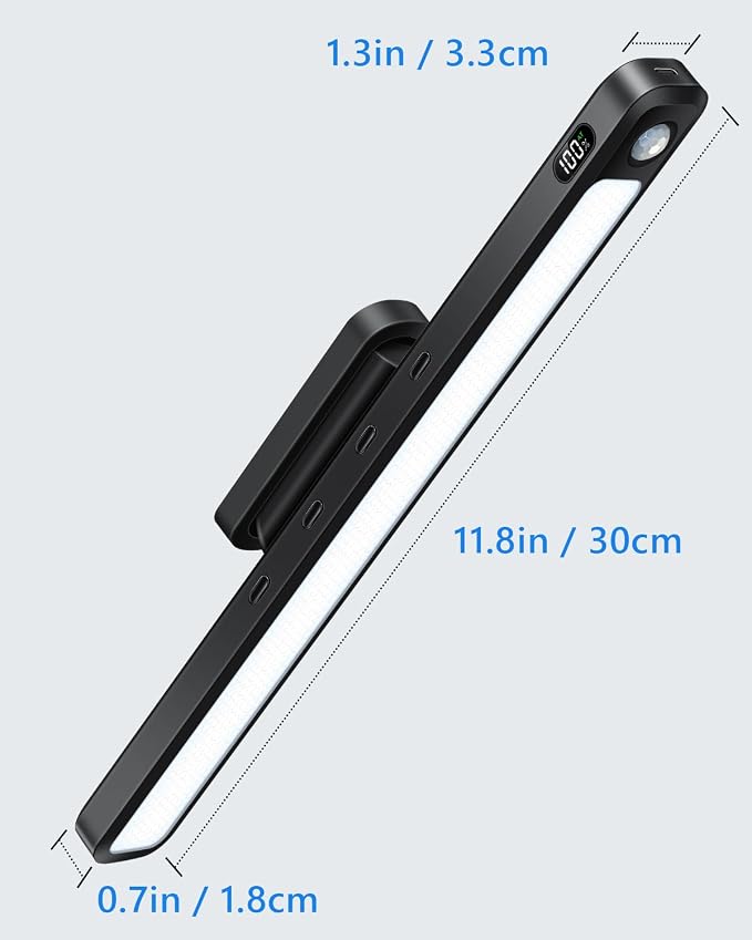 Ferswe 5W Motion Sensor Magnetic Light Bar, 2500mAh Rechargeable Under Cabinet - Image 8