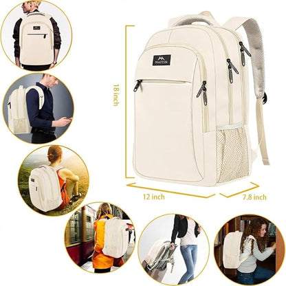 MATEIN Laptop Backpack 15.6 Inch, Anti Theft Business Travel Backpack, Water - Image 6