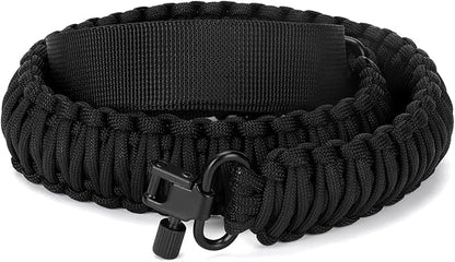 Double Braide 550LB Shotgun Sling 2 Point Paracord Rifle Sling, Non-Slip by FlipfitHoslimar