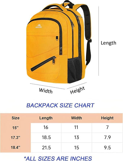 MATEIN 18.4 Inch TSA Approved Backpack, Extra Large 50 L Outdoor Carryon - Image 9