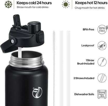 64oz Half Gallon Insulated Water Bottle - Image 5