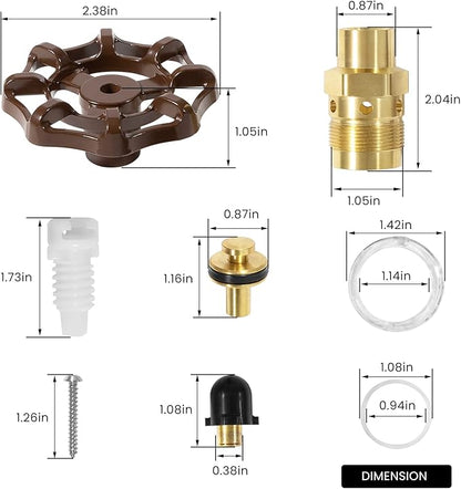 RK-25 Repair Kit for Woodford Model 20 25 27 Faucet Outdoor Wall Faucet Repair - Image 6