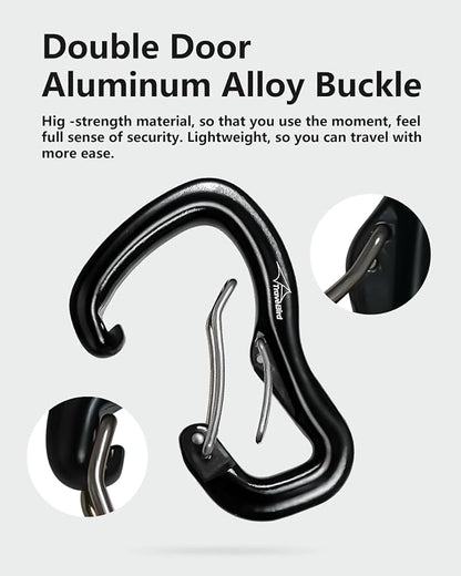Heavy Duty Carabiner Clip Hook 8KN, - Image 7