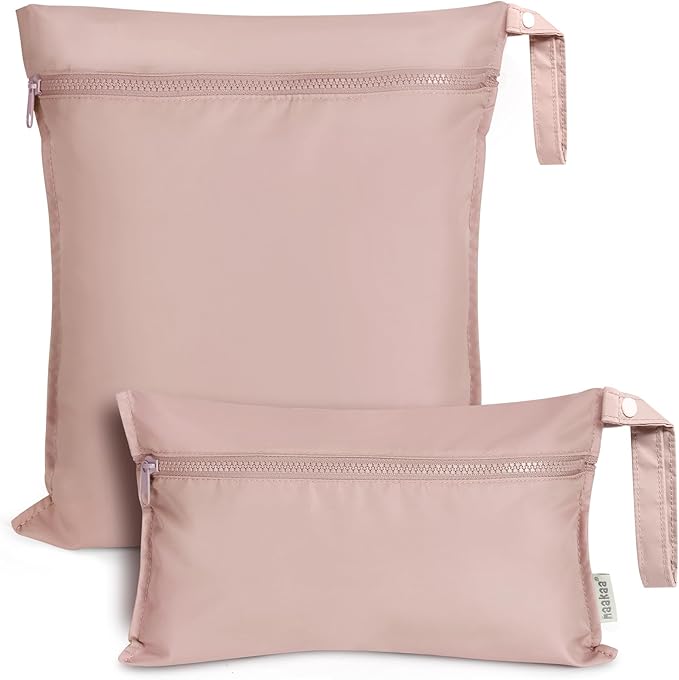 haakaa Waterproof Wet Bags for Baby Wet Dry Bags for Cloth Diaper, Swimsuit & by haakaa
