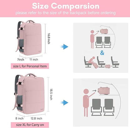 Taygeer Travel Backpack for Women, Carry On Backpack - Image 6