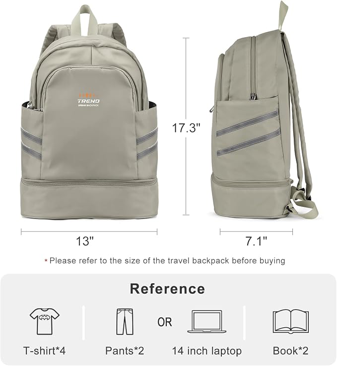 coofay Gym Backpack For Women Waterproof Backpack - Image 2