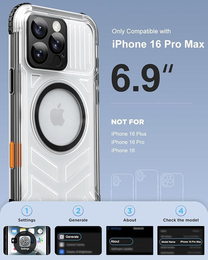 for iPhone 16 Pro Max Waterproof Case - Image 9