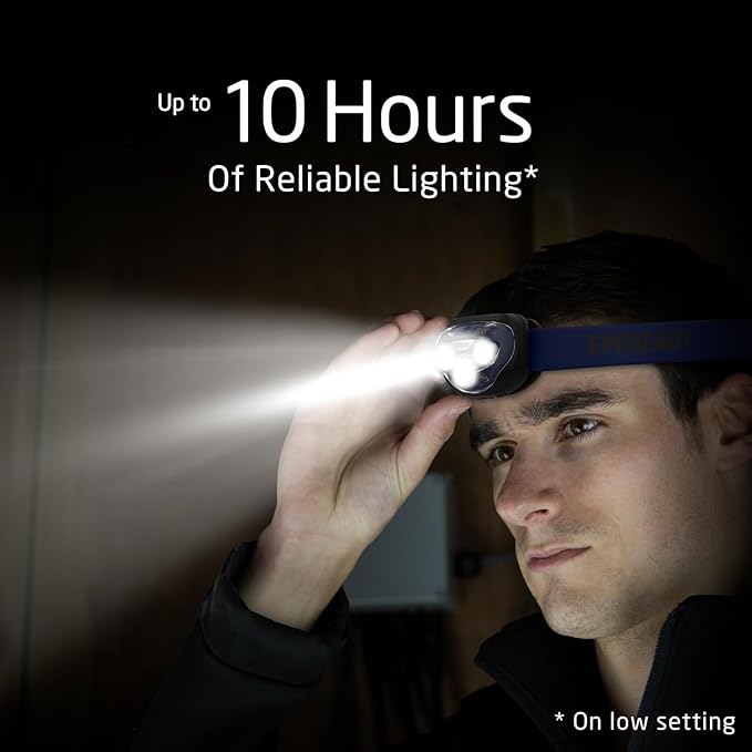 EVEREADY LED Headlamps Pro200, IPX4 Water Resistant, Bright and Durable Head - Image 5