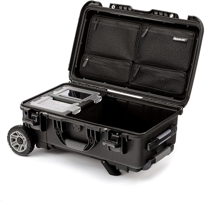 NANUK Trail 30 – 28.5L Waterproof Storage Box – Wheeled and Modular Cargo Case - Image 4