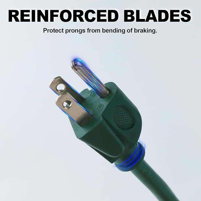 EP 2 Pack 15 Ft Outdoor Extension Cord - Image 4