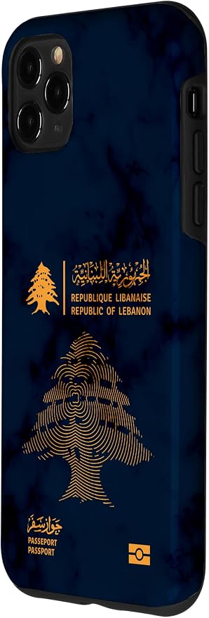 Lebanon, Lebanon Passport, Lebanon Flag, Lebanon map. Case - Image 2