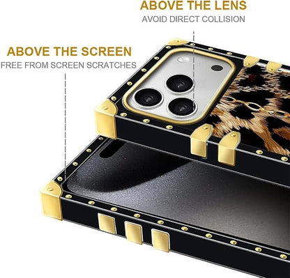for iPhone 17 Pro Max Case Luxury Golden Decoration - Image 7
