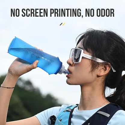 AONIJIE TPU Soft Flask Water Bottle Collapsible Running Flask - Image 2