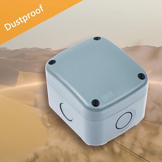 NineLeaf 10PK Project Box ABS Plastic Electrical Boxes, 3 1/4" x 2 3/4" x 2 1/4" - Image 4