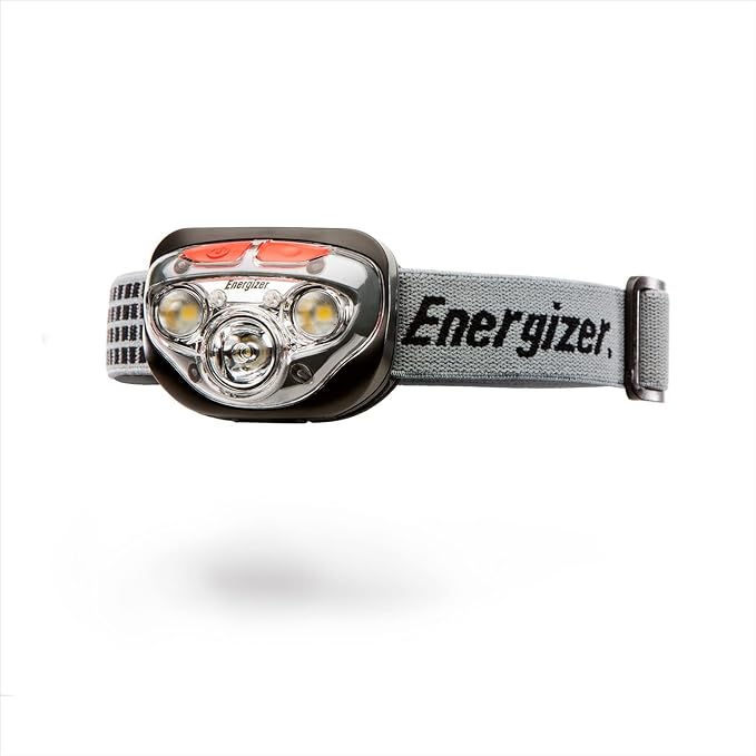 Energizer Vision HD+ LED Headlamp, Water Resistant Bright Headlamp by Energizer