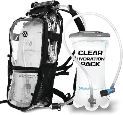 RAVERUNNER® Anti-Theft Hydration Backpack | Festival Approved Rave Backpack by RAVERUNNER