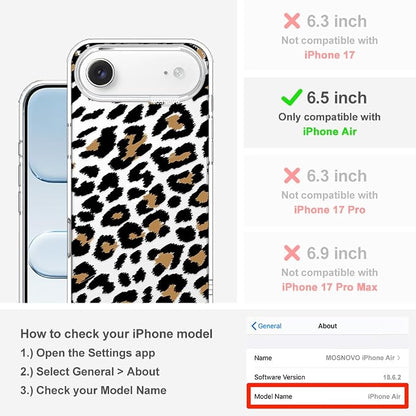 MOSNOVO for iPhone Air Case | Military Grade 6.6ft Drop Tested | Camera Control - Image 2