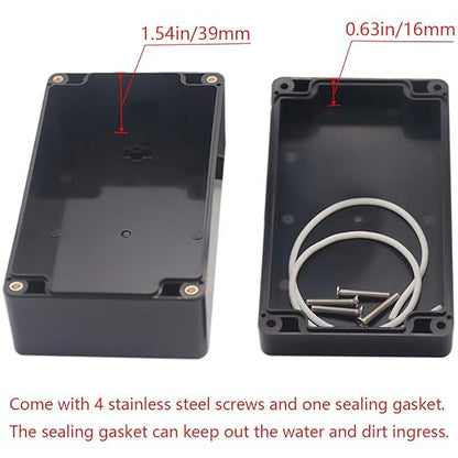 Junction Box IP65 Waterproof ABS Plastic Electrical Project Case Power Junction - Image 4