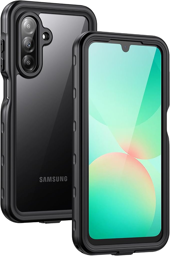 Lanhiem for Samsung Galaxy A26 Phone Case, IP68 Waterproof Dustproof, Built-in by LanhiemHome