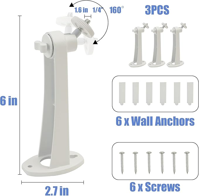 3PCS Extremely Long 6 in Camera Mount - Image 3