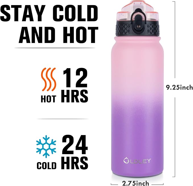 OLDLEY Insulated Water Bottle 20oz Water Bottles - Image 3