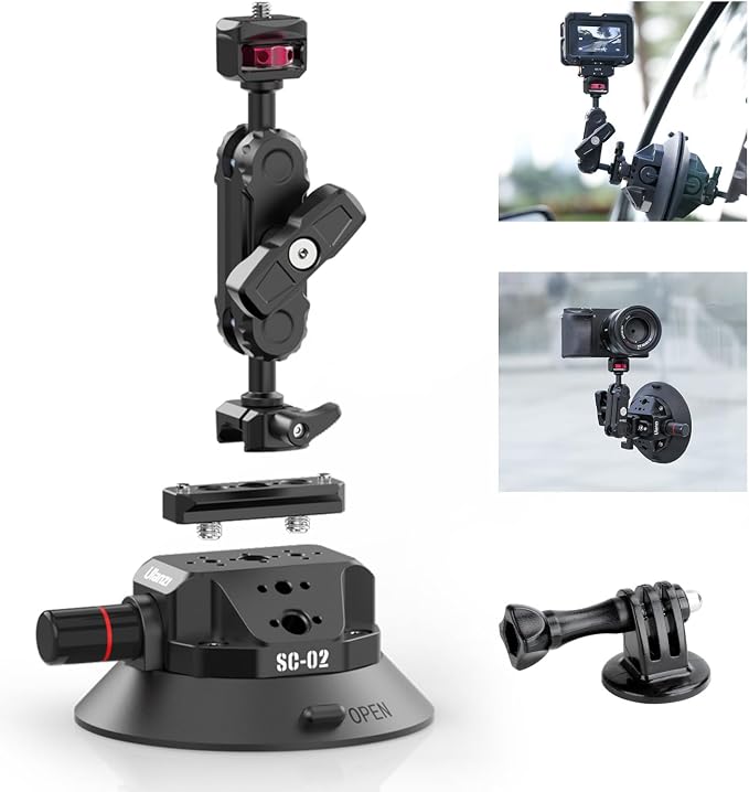 Ulanzi SC-02 Heavy-Duty Suction Cup Mount - Image 8
