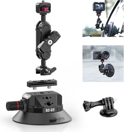 Ulanzi SC-02 Heavy-Duty Suction Cup Mount - Image 8