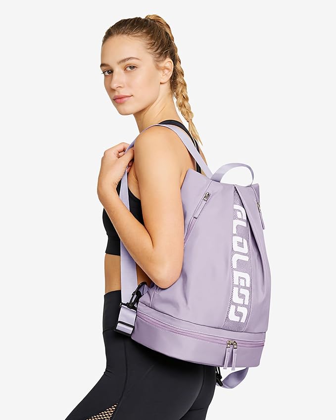 Gym Backpack for Women with Shoe Compartment, Sport Backpack Casual Daypack for - Image 8