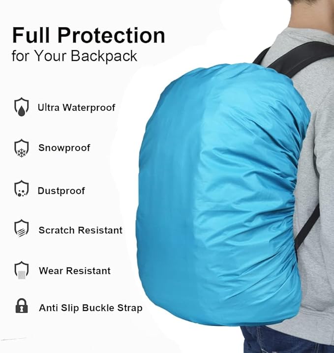 Waterproof Backpack Rain Cover - Image 3