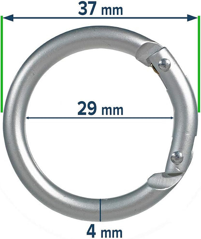 Paracord Planet Spring Gate O Rings – Available in 3/4 Inch and 1 Inch Sizes – - Image 5