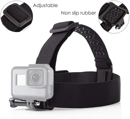 Action Camera Accessories Head Strap Mount Chest Harness Compatible - Image 2