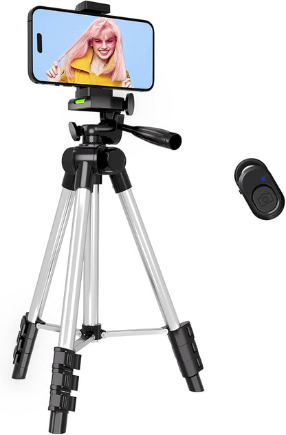 Phone Tripod, Lusweimi 44-inch iPhone Tripod by LUSWEIMI