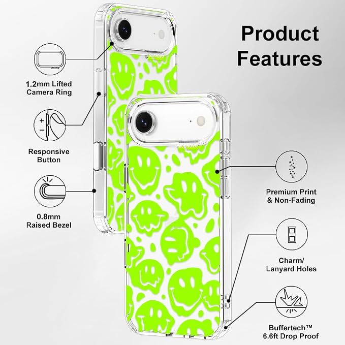 MOSNOVO for iPhone Air Case | Military Grade 6.6ft Drop Tested | Camera Control - Image 7