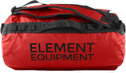 Element Equipment Trailhead Duffel Bag Shoulder Straps Waterproof Red Medium - Image 2