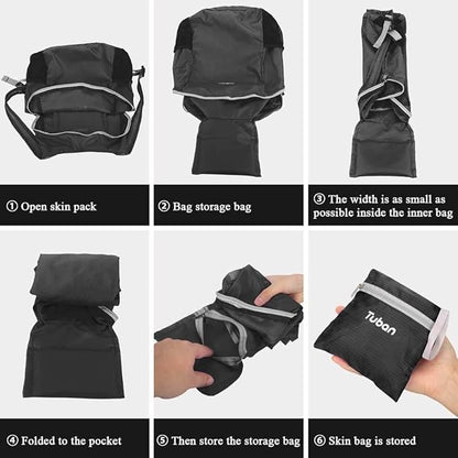 Ultra Lightweight Packable Water Resistant Backpack - Image 6
