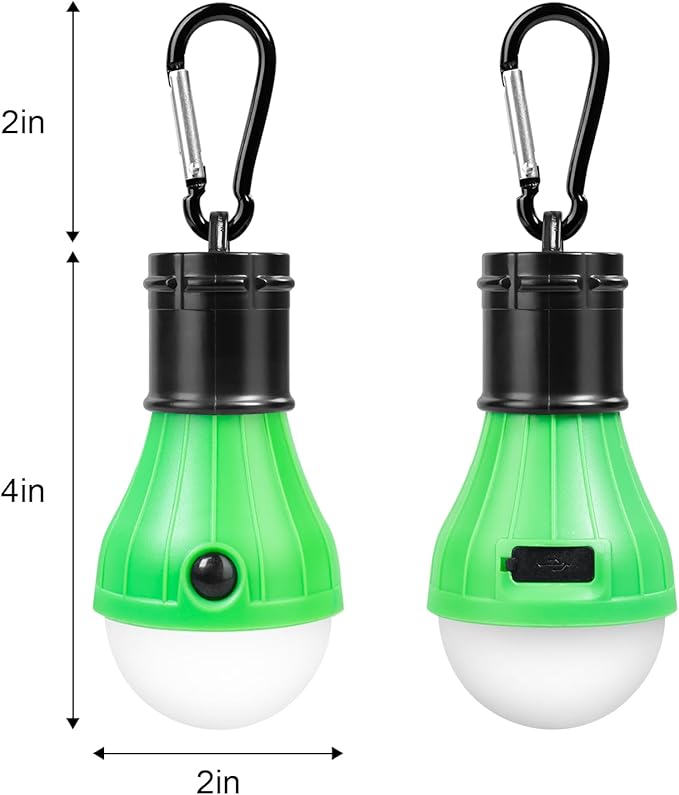 Jarxin Led Camping Lantern USB Rechargeable, Outdoor Tent Lights - Image 4