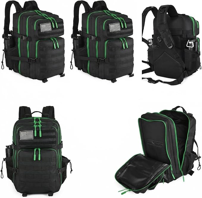 45L Tactical Backpack for Men Women, Military Assault Pack - Image 4