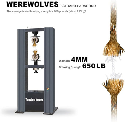 WEREWOLVES 650lb Paracord/Parachute Cord - Image 4