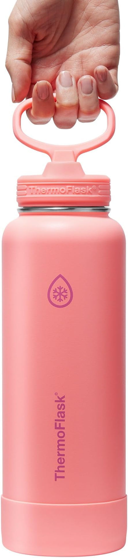 ThermoFlask 40 oz Double Wall Vacuum Insulated Stainless Steel Water Bottle - Image 4