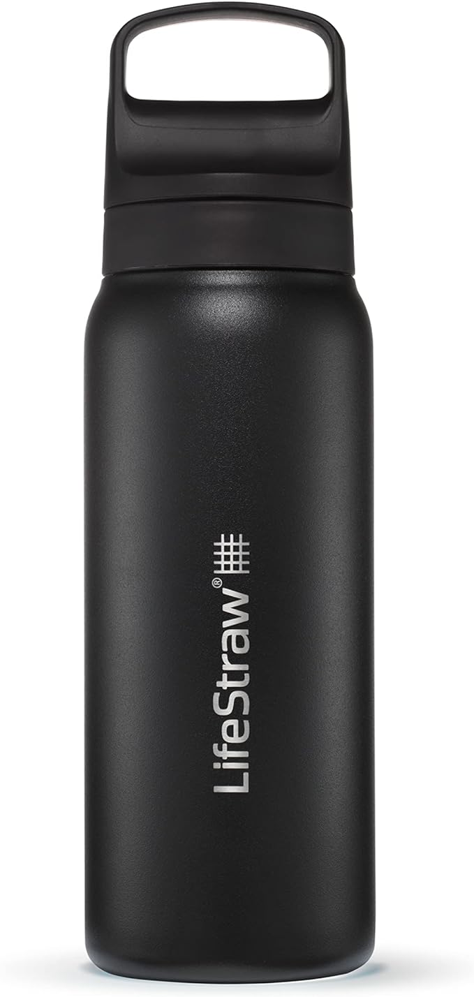 LifeStraw Go Series — Insulated Stainless Steel Water Filter Bottle by LifeStraw