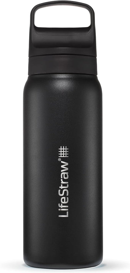 LifeStraw Go Series — Insulated Stainless Steel Water Filter Bottle by LifeStraw