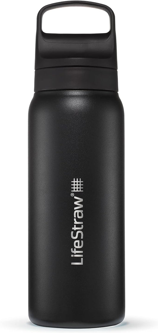 LifeStraw Go Series — Insulated Stainless Steel Water Filter Bottle by LifeStraw