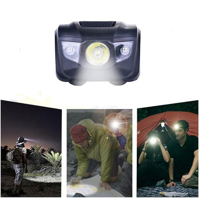 HappyOrange 4 Pack LED Headlamp, IPX4 Waterproof Headlight, 4 Modes - Image 5